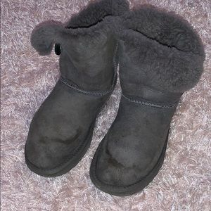 BAILEY BUTTON UGG BOOT ( GREY)